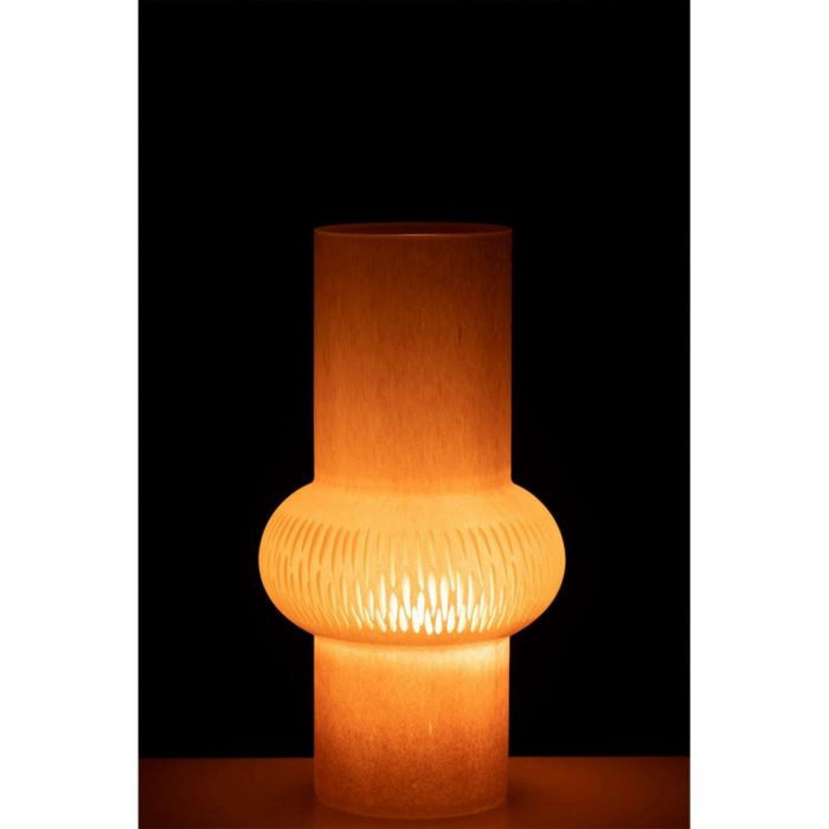 Paris Prix Vase Design Ligne & Boule  Octave  35cm Rose