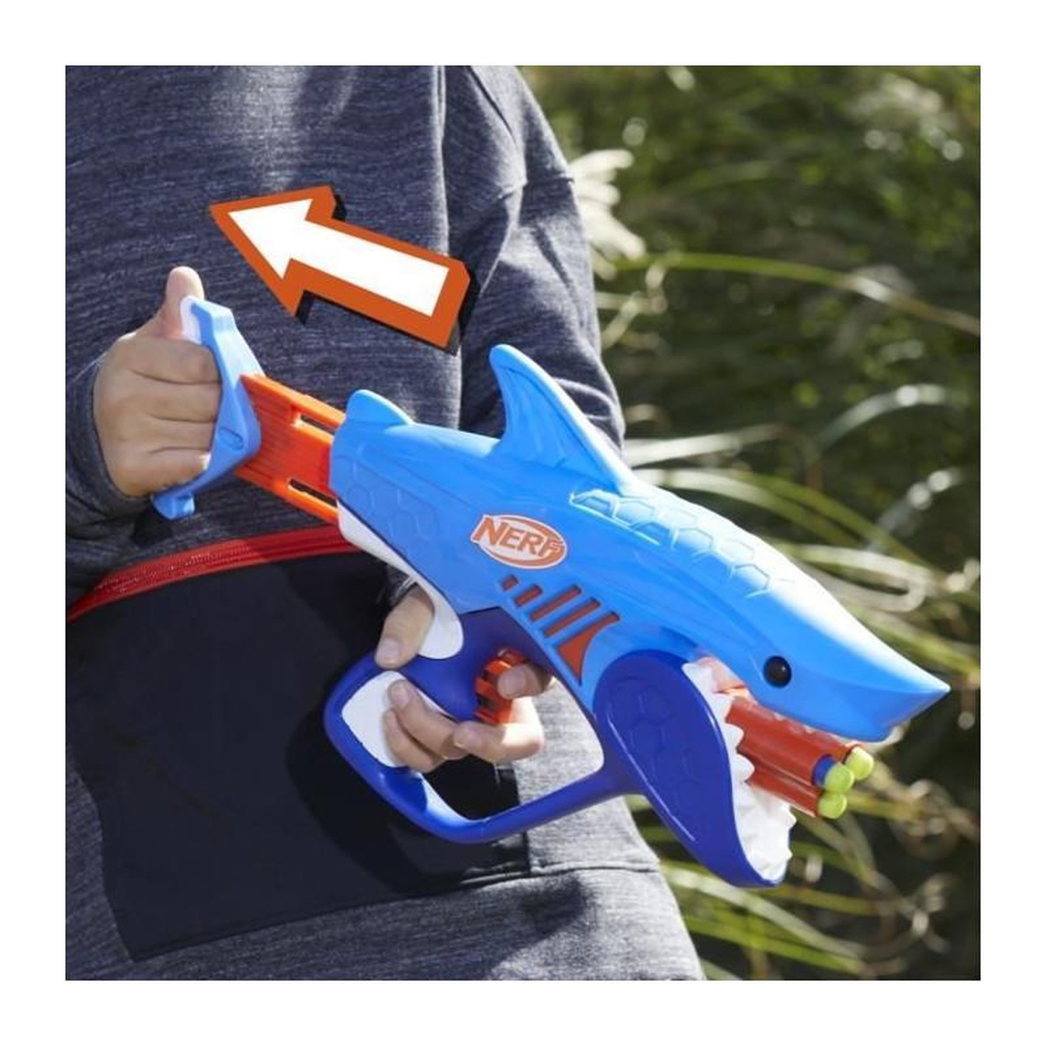 Voir la diapositive 4 : Nerf Pistolet Nerf Junior Wild Sharkfire