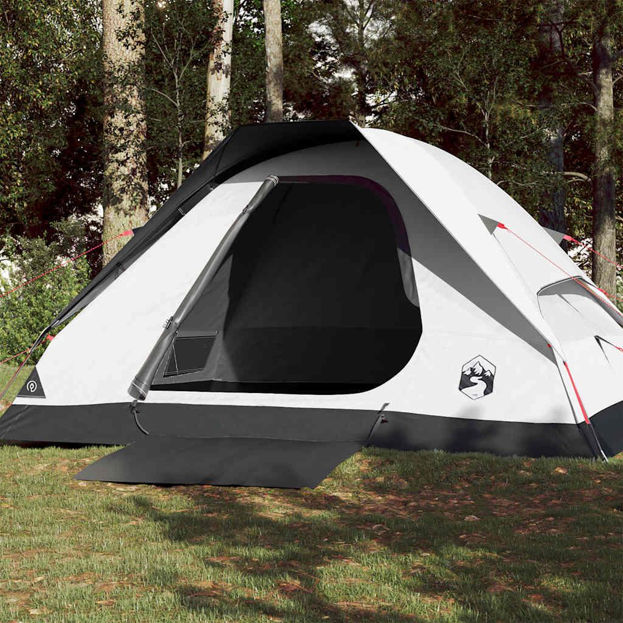 VIDAXL Tente de camping a dome 4 personnes tissu occultant impermeable