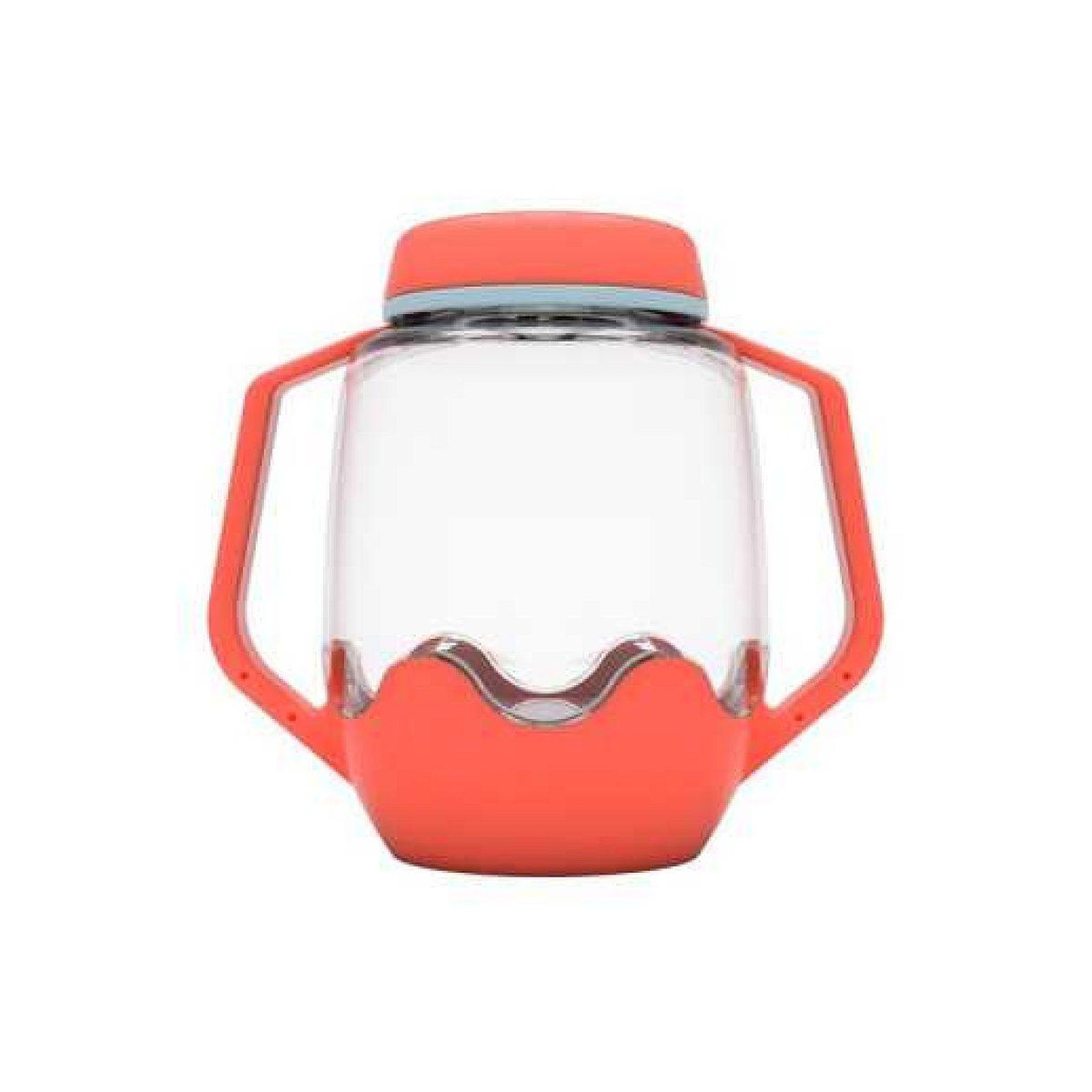 GLO PALS Bocal de jeu sensoriel - couleur corail