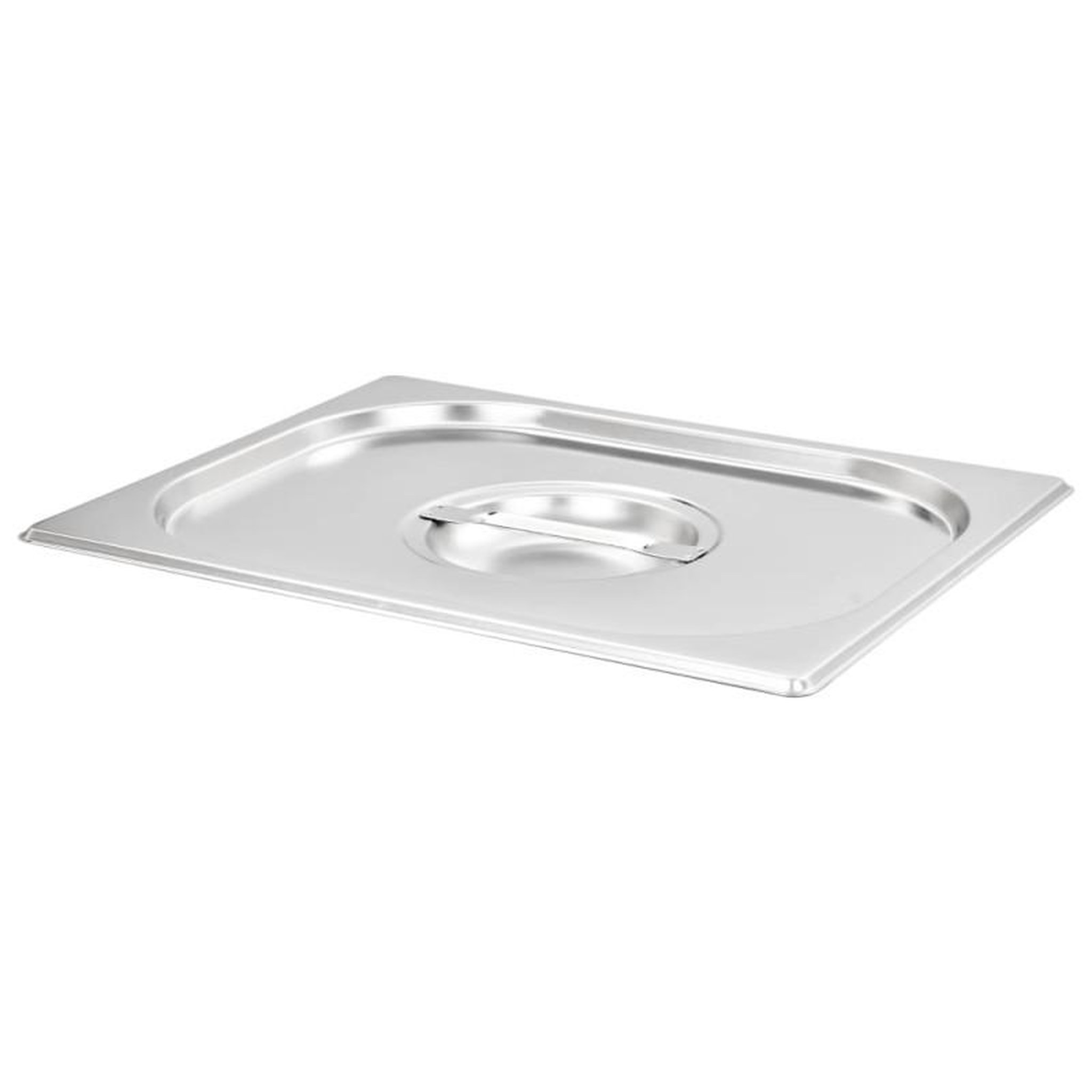 Voir la diapositive 2 : VIDAXL Couvercles de plateau 2 pcs GN 1 2 Acier inoxydable