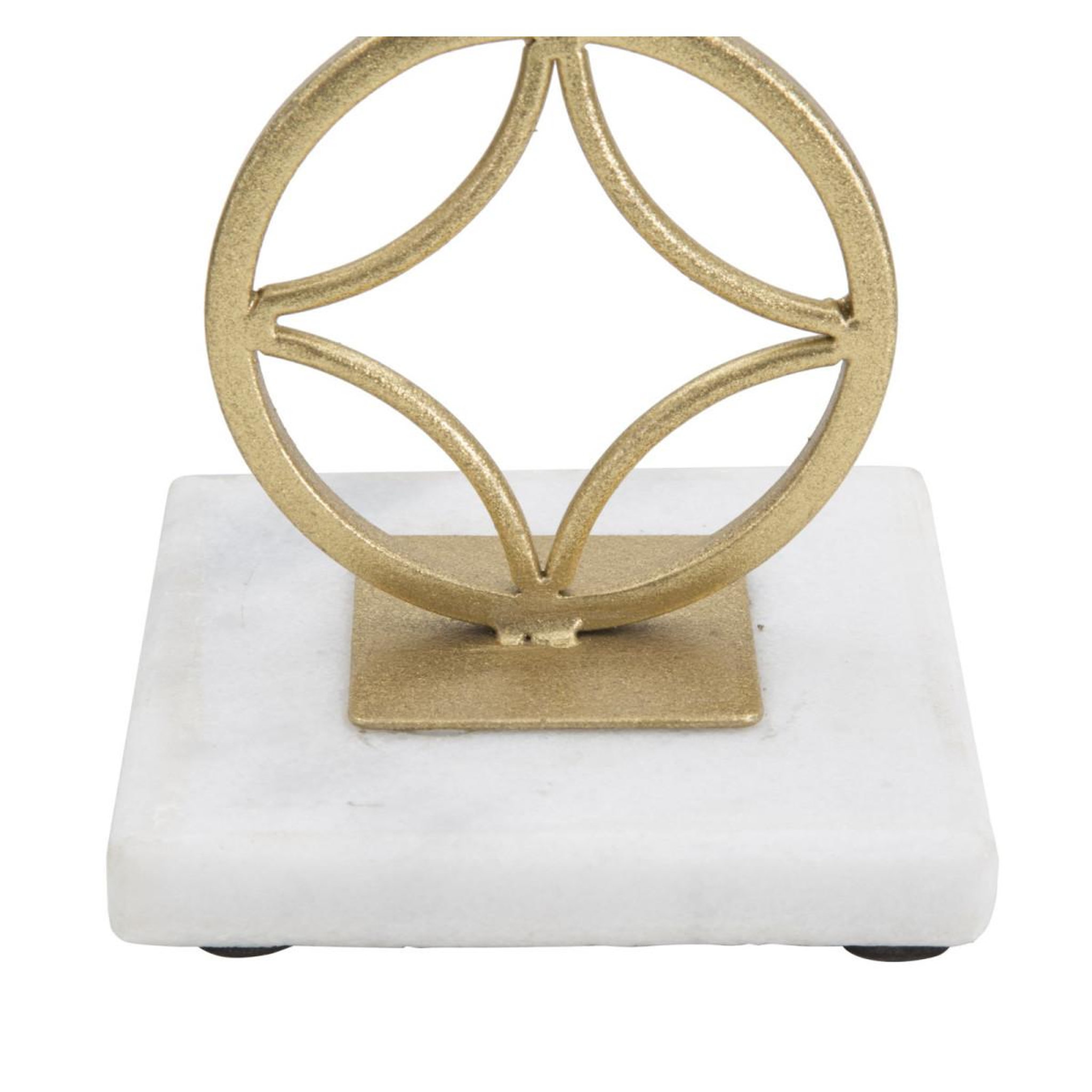 Voir la diapositive 3 : Paris Prix Bougeoir design en métal  étoiles  32cm or