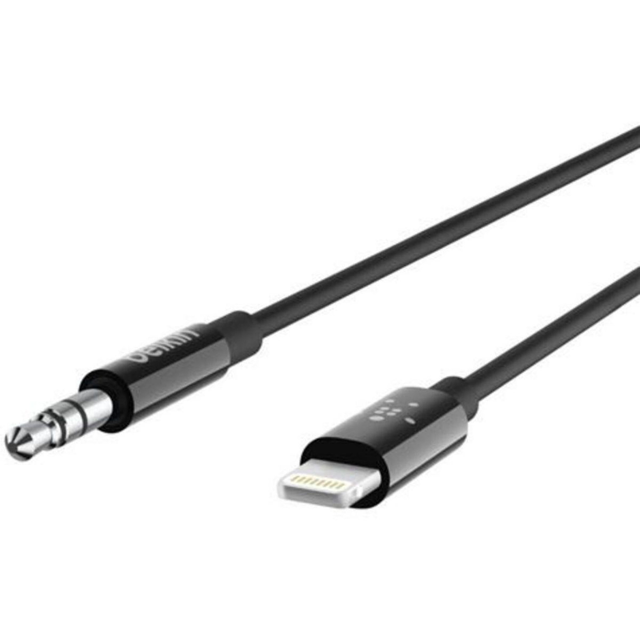 Voir la diapositive 3 : Belkin Câble jack vers jack 3.5mm noir