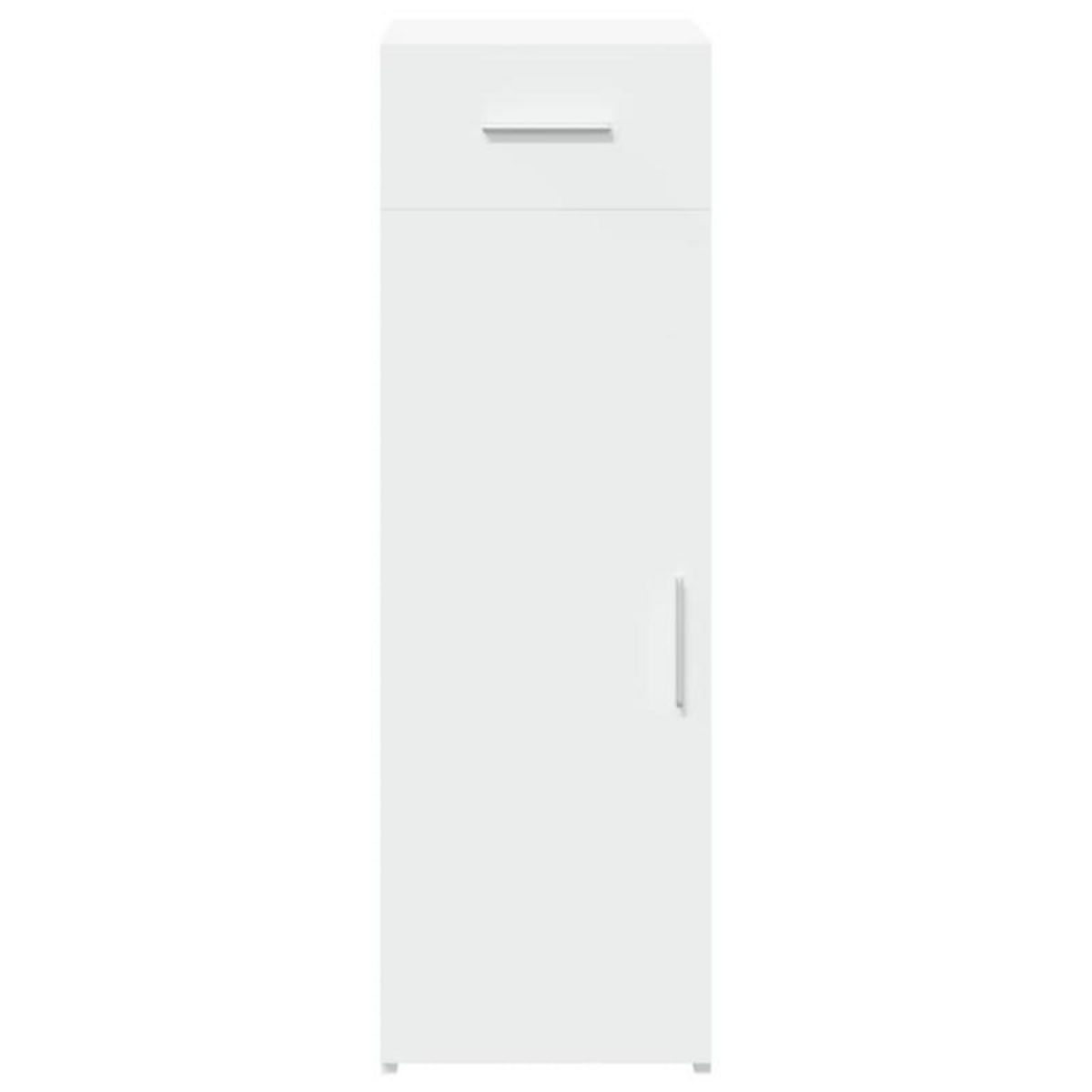 VIDAXL Buffet blanc 30x42,5x93 cm bois d ingénierie