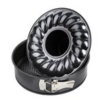 ZENKER Moule à manqué et à savarin double fond 24 cm Zenker Black Metallic