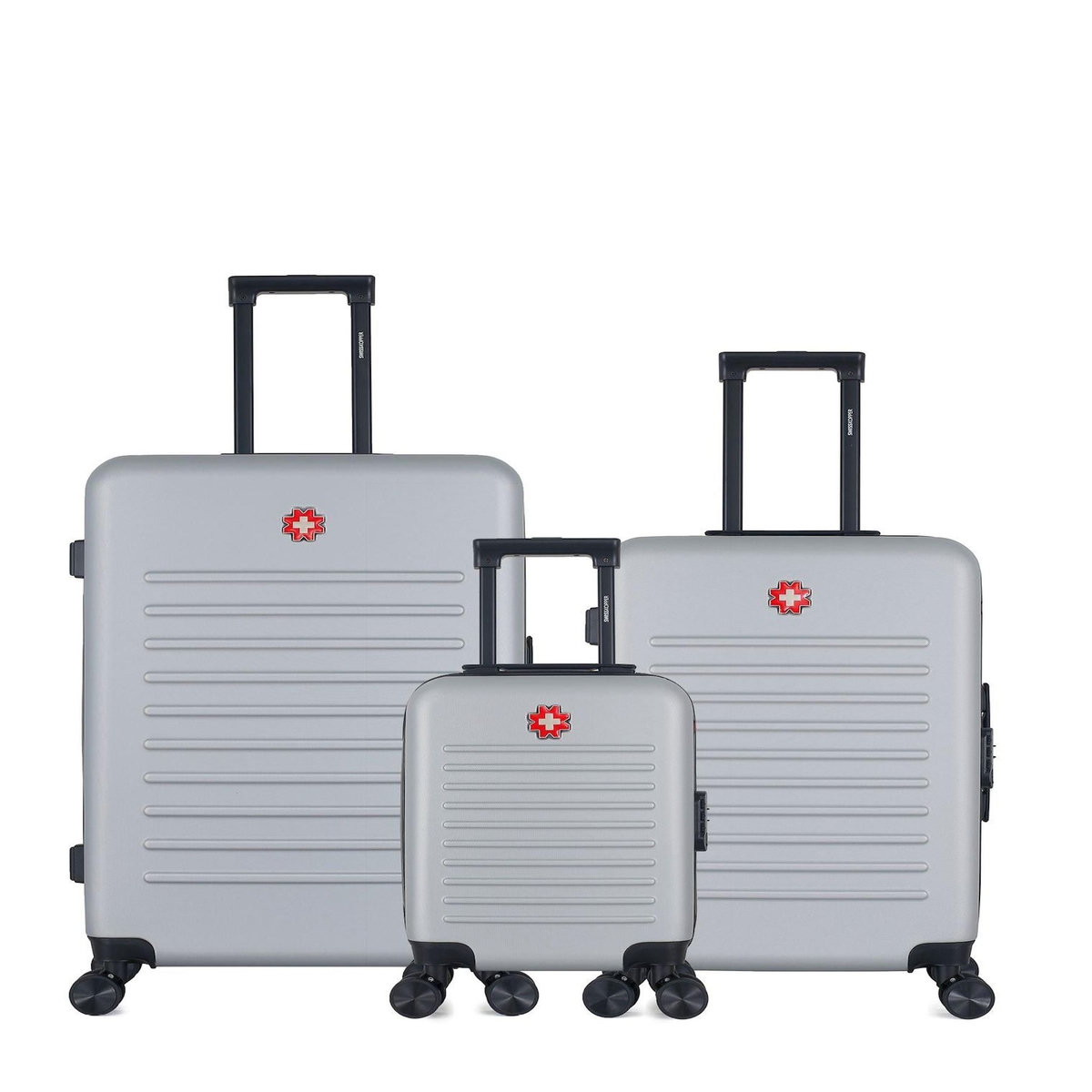 SWISS KOPPER SWISS KOPPER - LOT DE 3 - Valises grand format, weekend et cabine XXS WIL