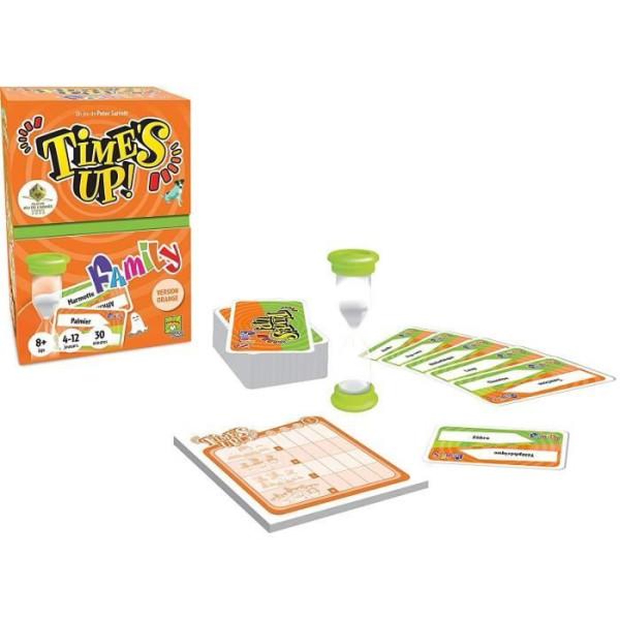 Voir la diapositive 2 : Asmodee TIME'S UP FAMILY 2 (ORANGE), Papeterie