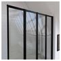 Voir la diapositive 2 : Pare baignoire QUATRO BLACK