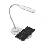 Denver Electronics Lampe LED avec chargeur sans fil pour Smartphones Denver Electronics LQI-55 Blanc 5 W