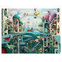 Voir la diapositive 2 : RAVENSBURGER Puzzle 2000 p - si les poissons pouvaient marcher / demelsa haughton