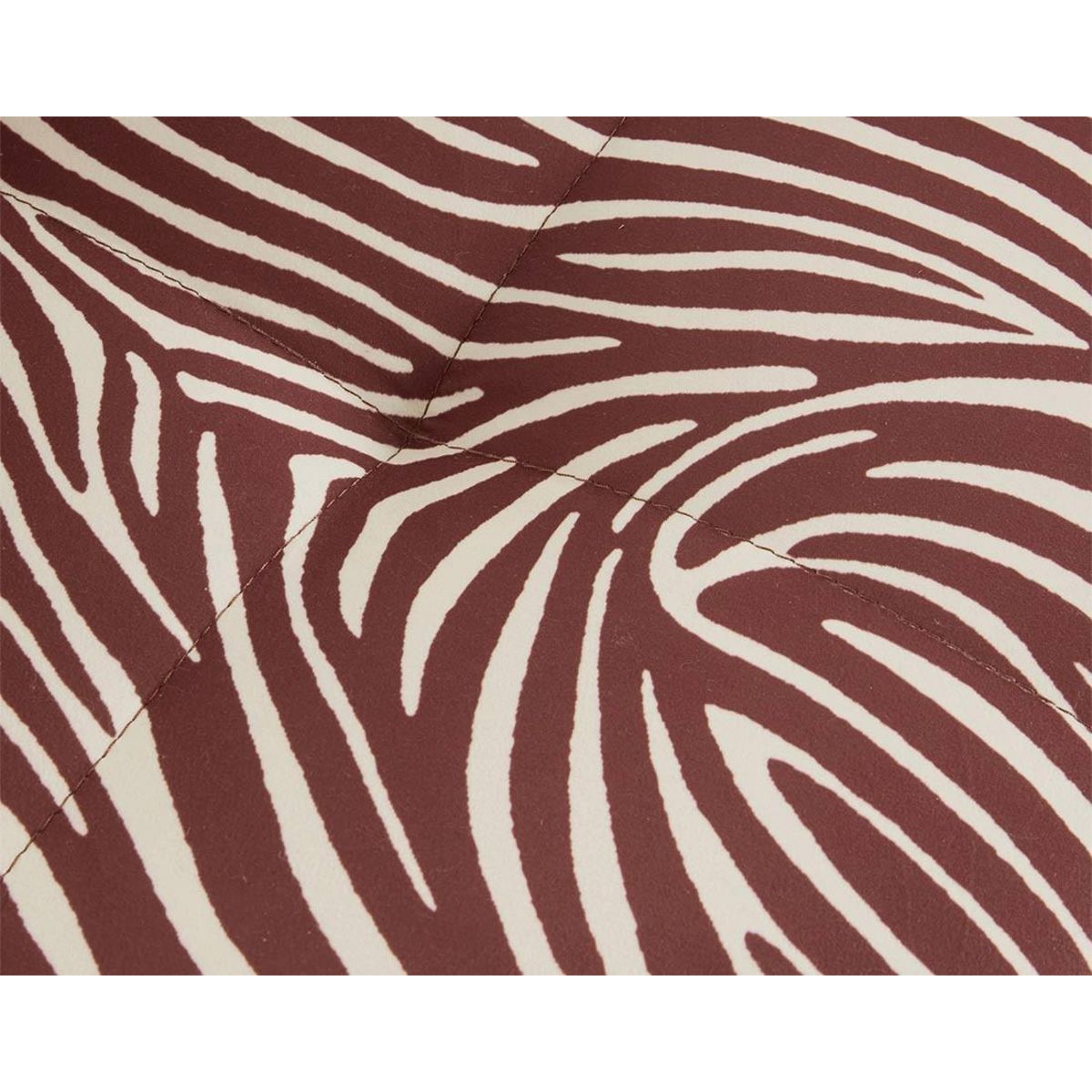 LISA DESIGN Rune - fauteuil zèbre en velours