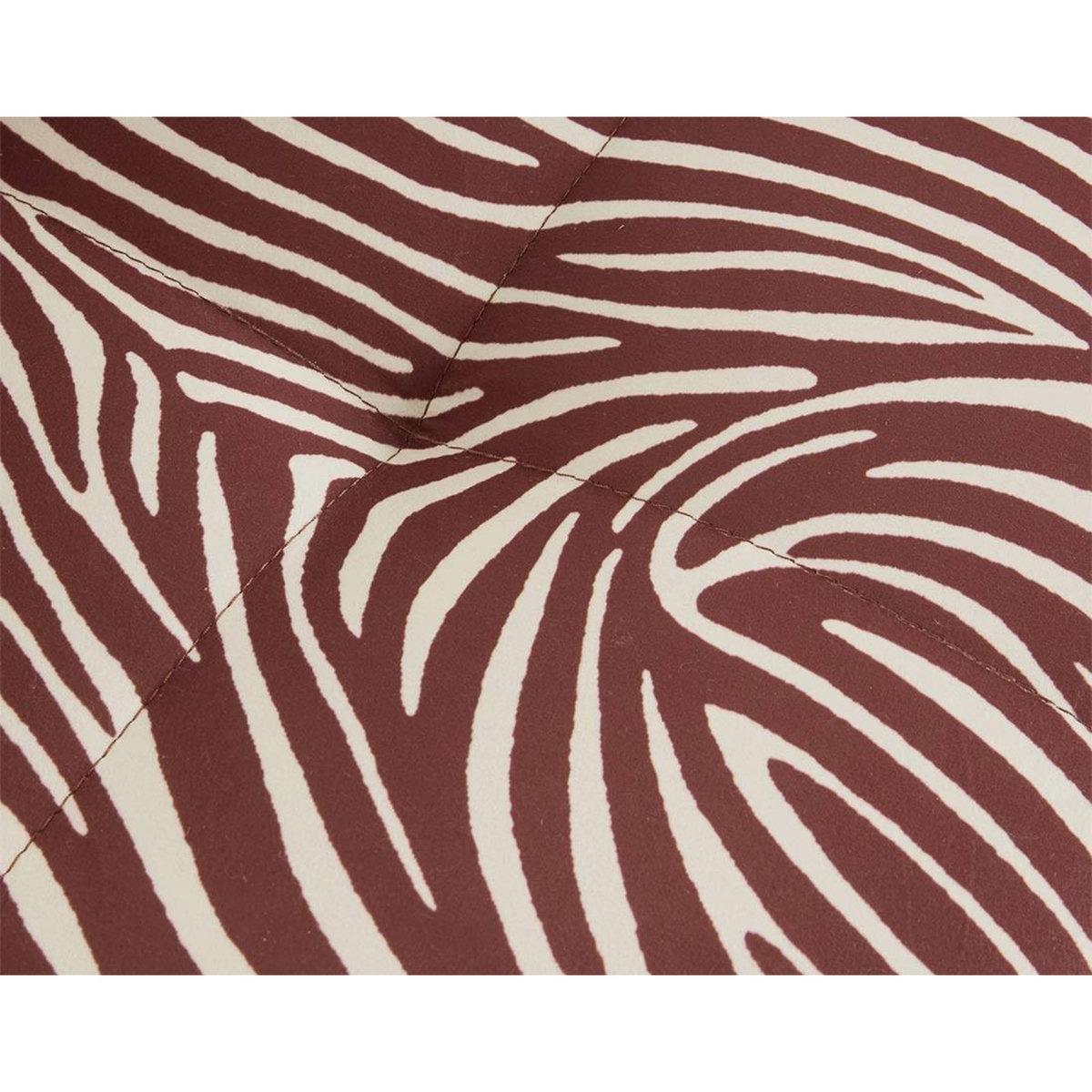 LISA DESIGN Rune - fauteuil zèbre en velours