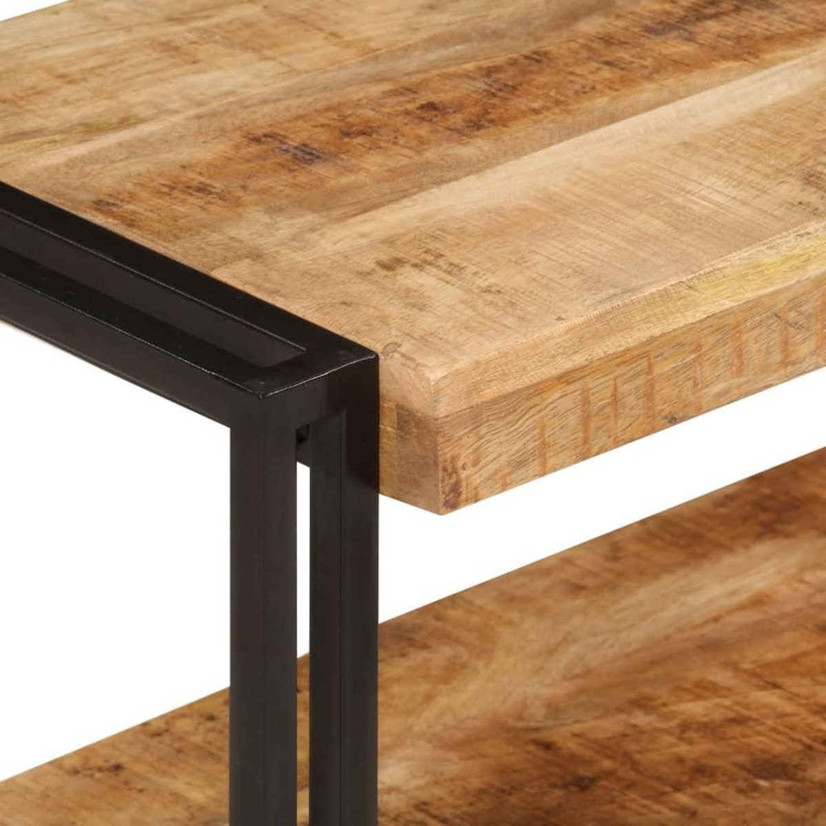 VIDAXL Meuble TV 160x30x40 cm bois massif de manguier