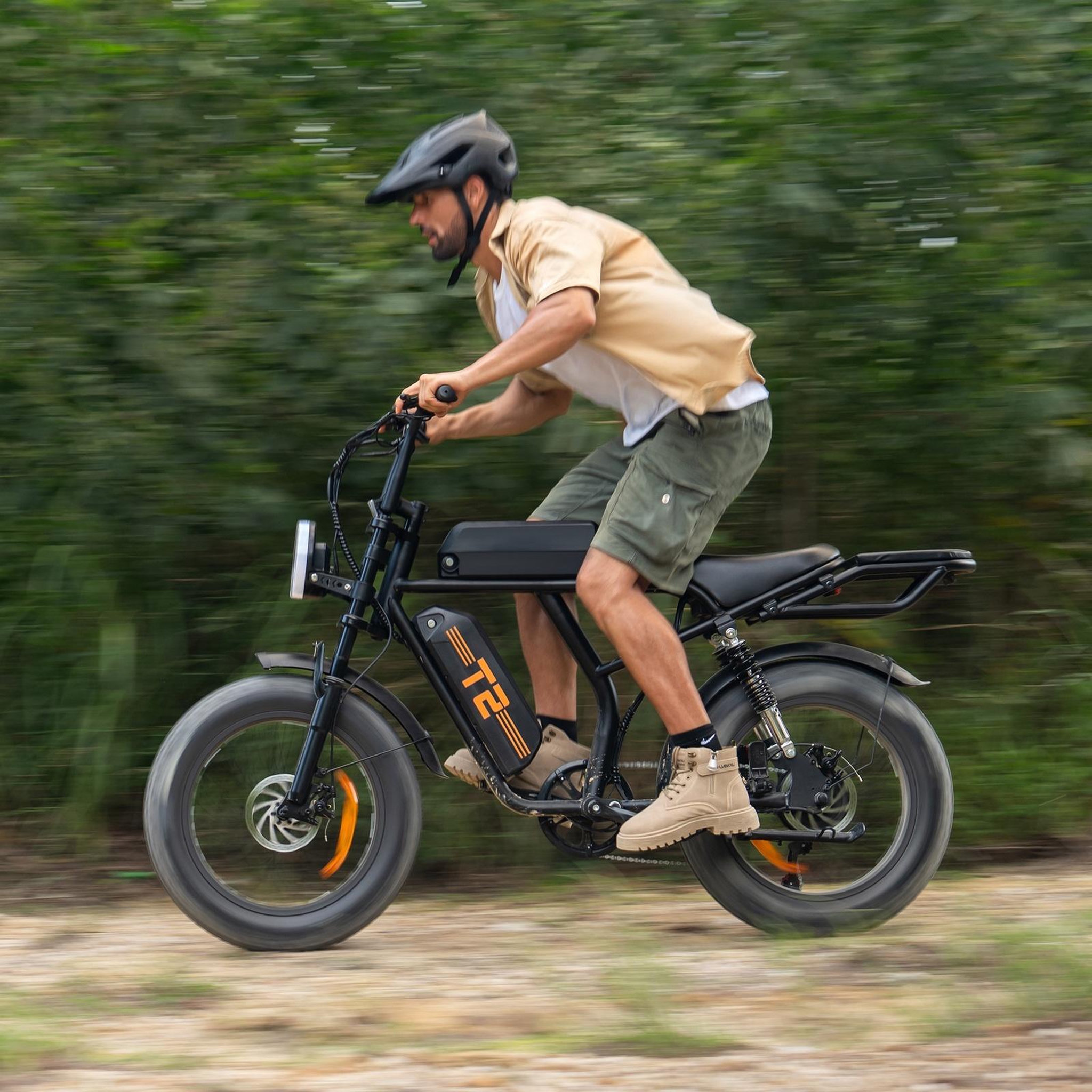 Voir la diapositive 4 : URLIFE Vélo électrique urlife t2, fatbike 20 pouces