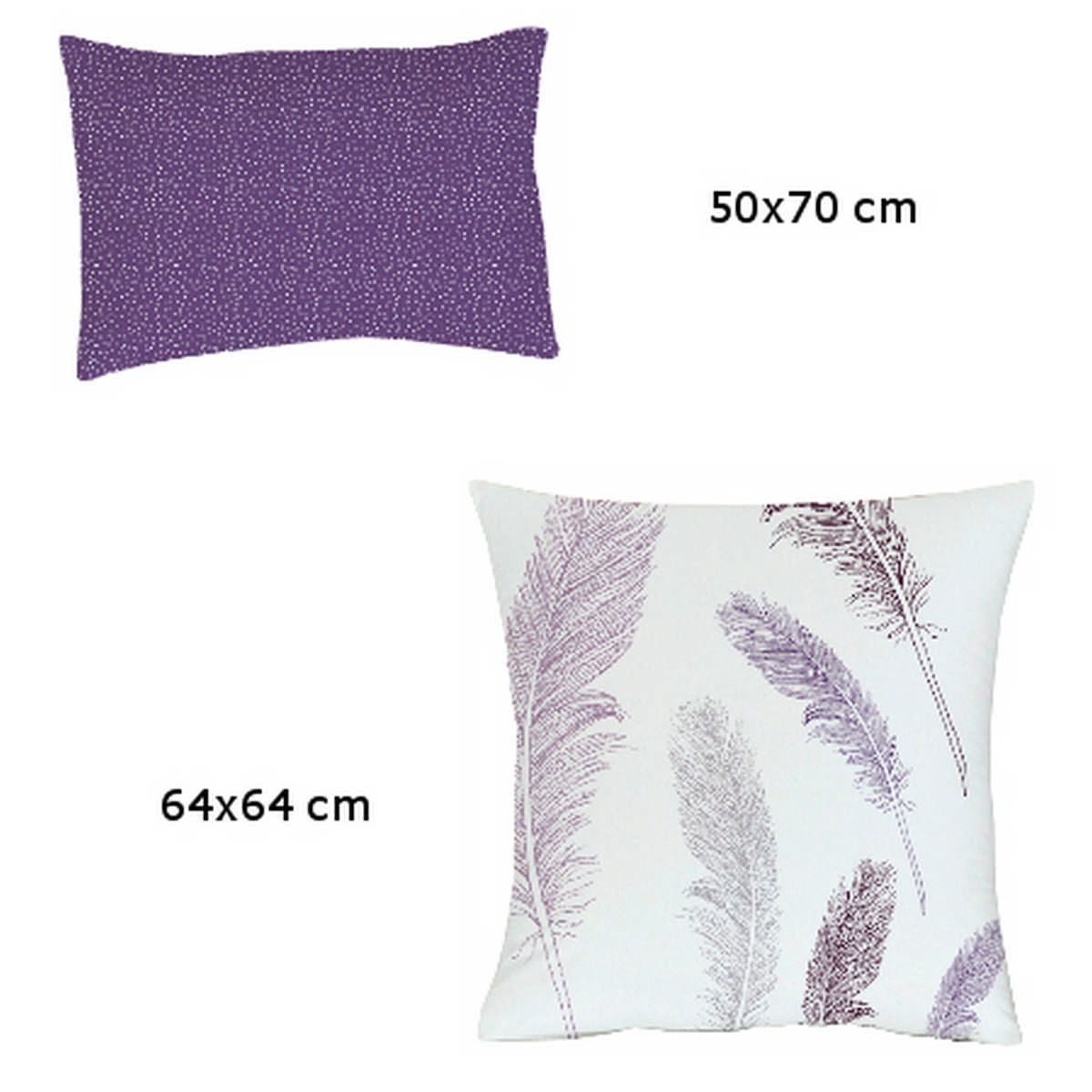 ACTUEL Taie d'oreiller 100% coton MERYL