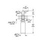 Voir la diapositive 2 : Grohe Distributeur savon liquide 400ml encastrable - 40536000