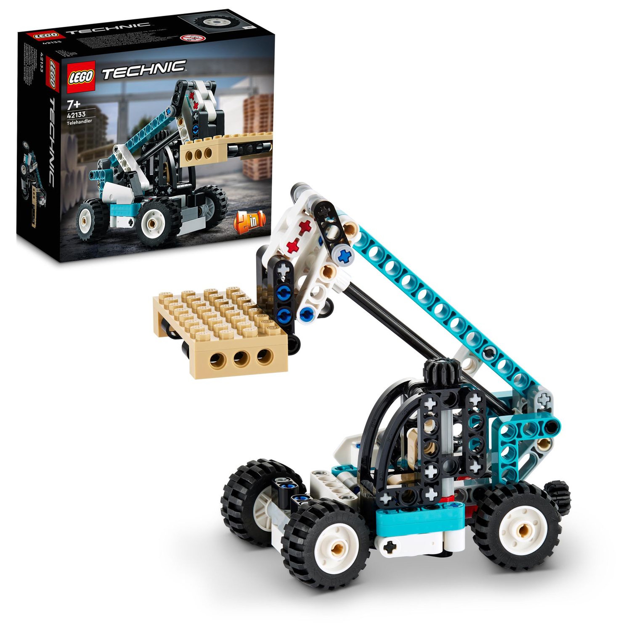 Voir la diapositive 2 : LEGO Technic 42133 - Le Chariot Élévateur