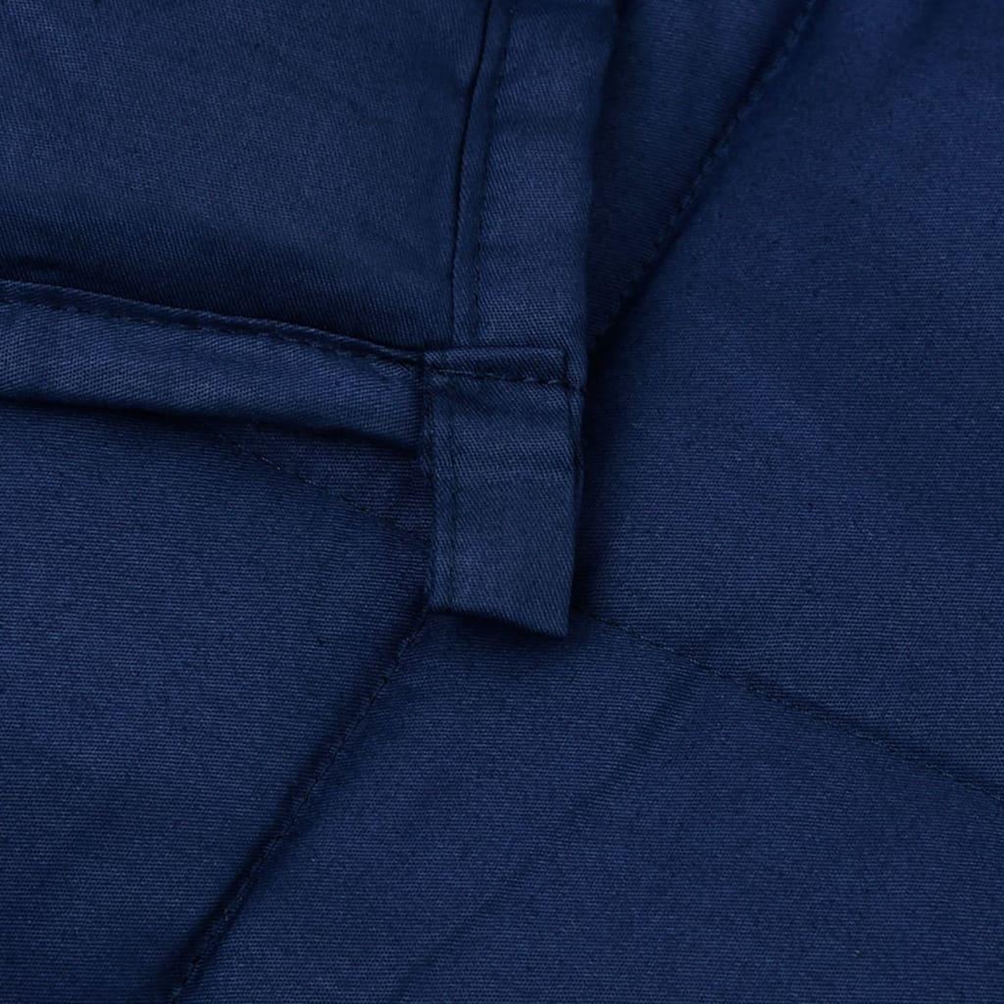 Voir la diapositive 5 : VIDAXL Couverture lestee Bleu 138x200 cm 6 kg Tissu