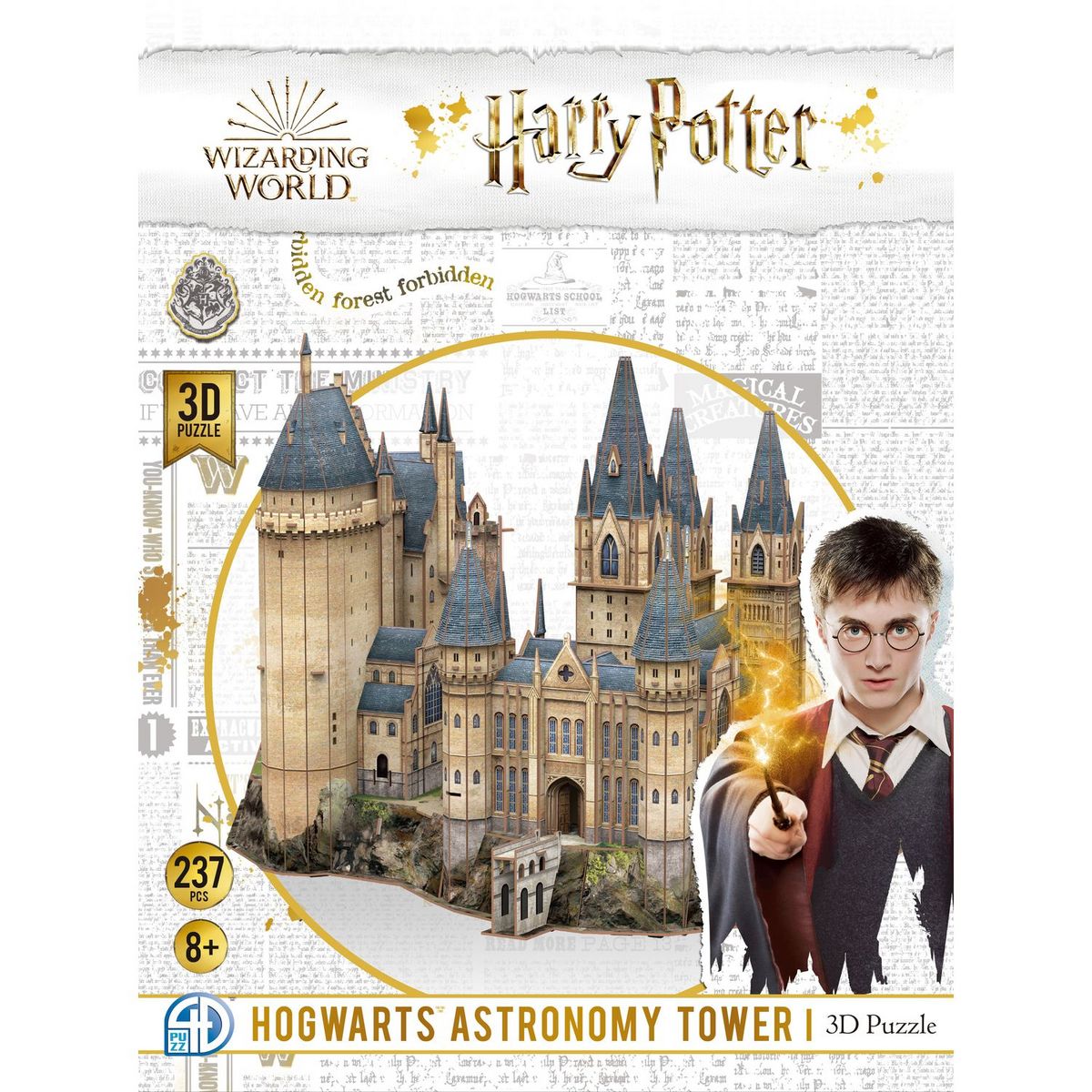 ASMODEE Harry Potter - 4D modèle Kit HP - La tour d'Astronomie  