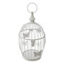 Voir la diapositive 4 : ATMOSPHERA Lot de 2 Cages à Oiseaux Métal  Bird  39cm Blanc