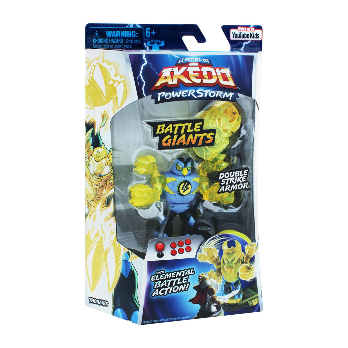 MOOSE TOYS Figurine Akedo PowerStorm Giants Thoraxis