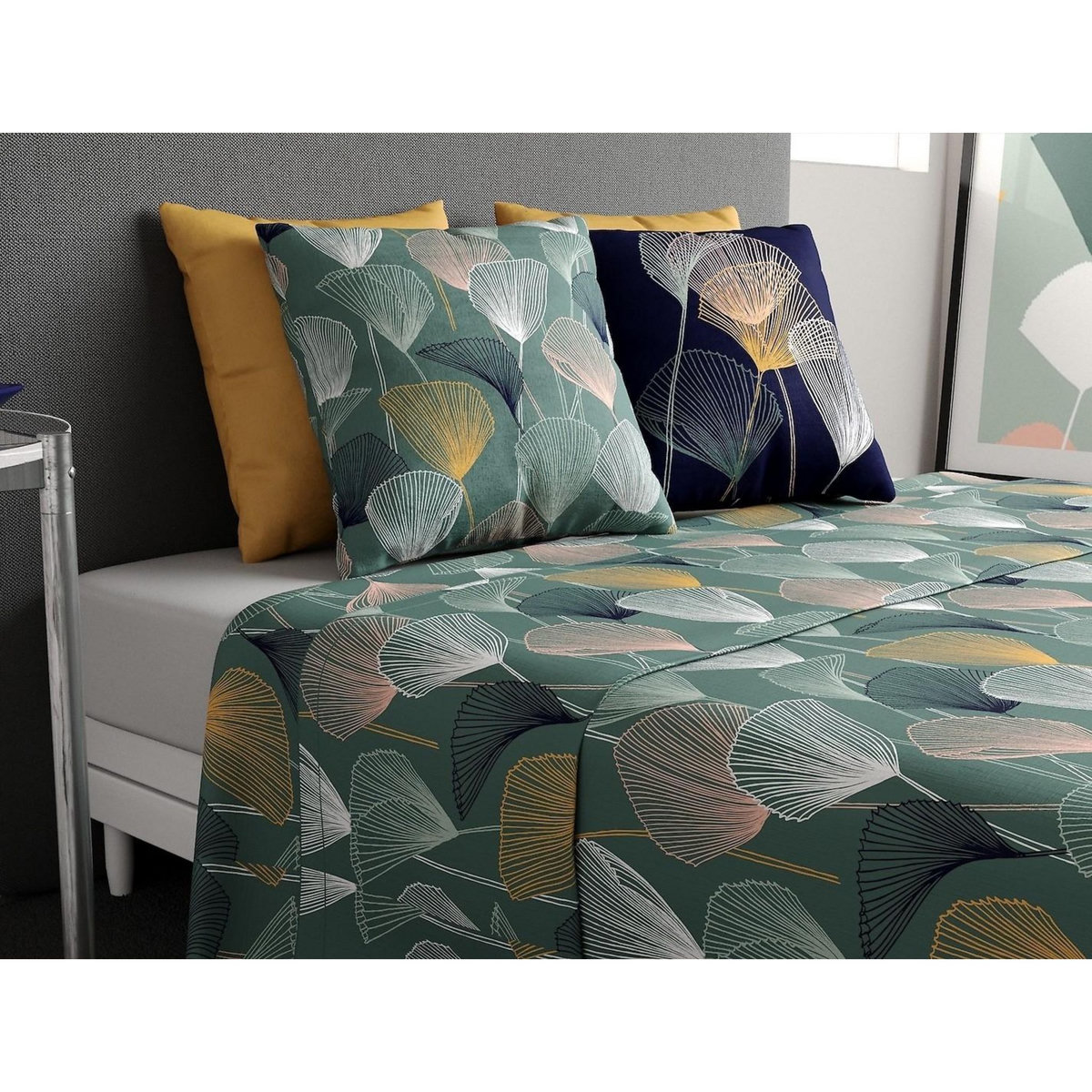 ATELIER DU COTON Parure de drap housse 100% coton 57fils-cottey