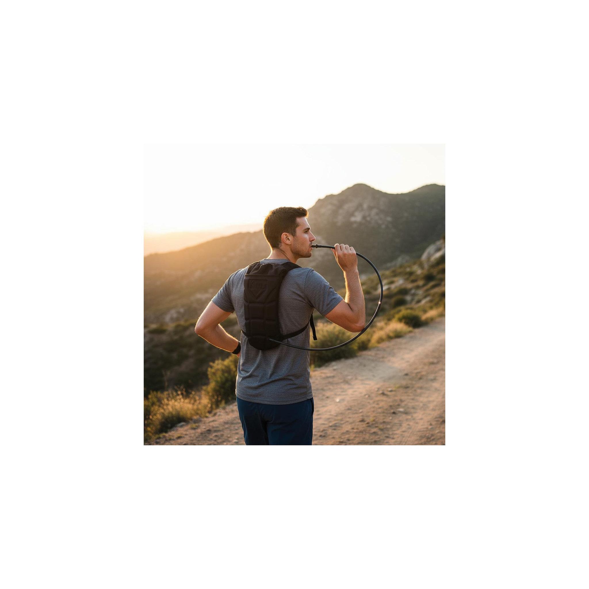 Voir la diapositive 4 : O'Camp Sac à dos d'hydratation avec poche à eau - o'camp - contenance : 1 litre
