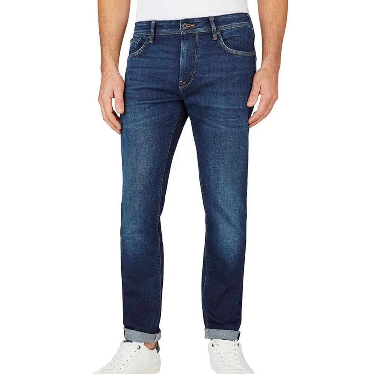 Pepe Jeans Jean Regular  Foncé Homme Pepe Jeans Tapered PM207390CT7   W28