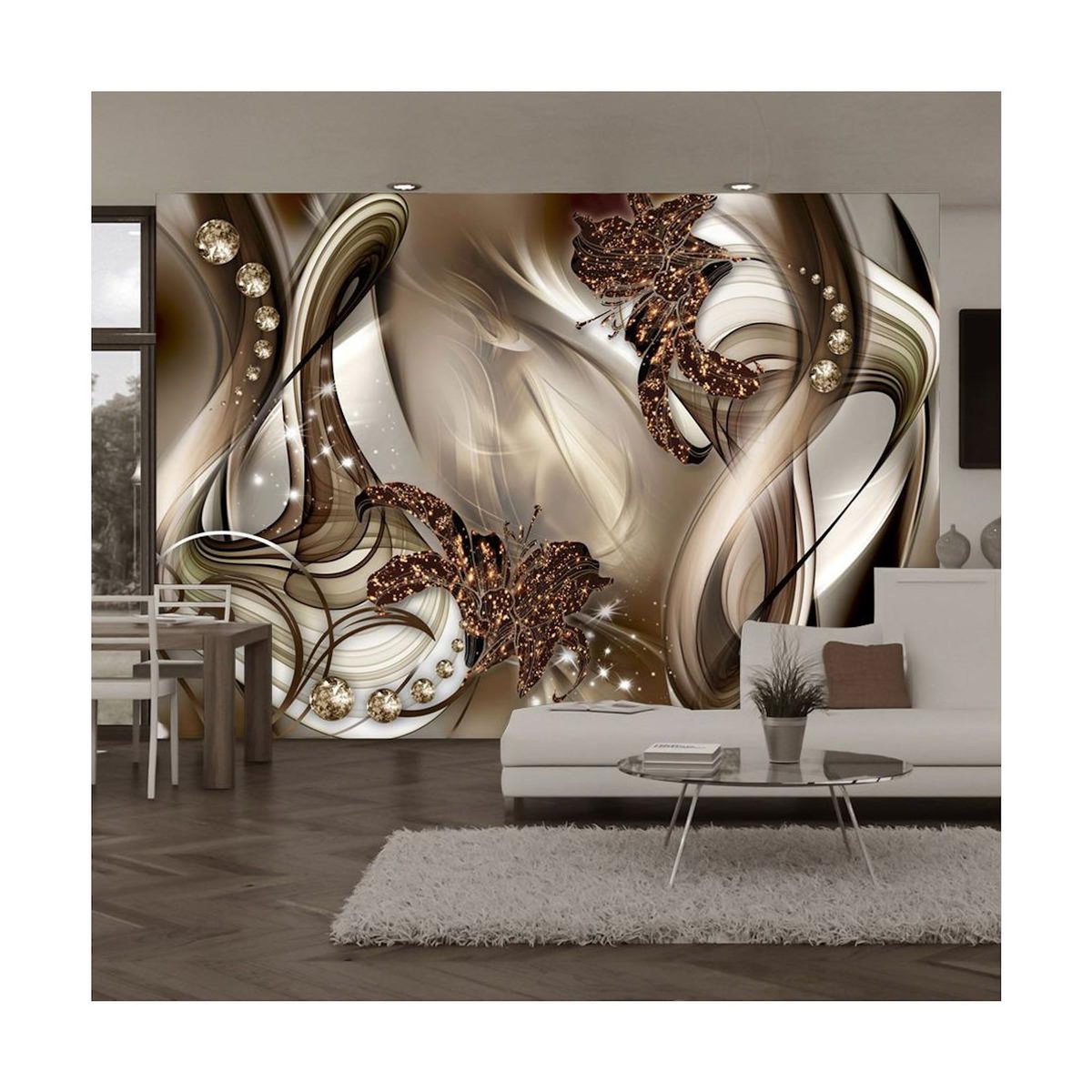 Paris Prix Papier Peint  Eccentric Composition