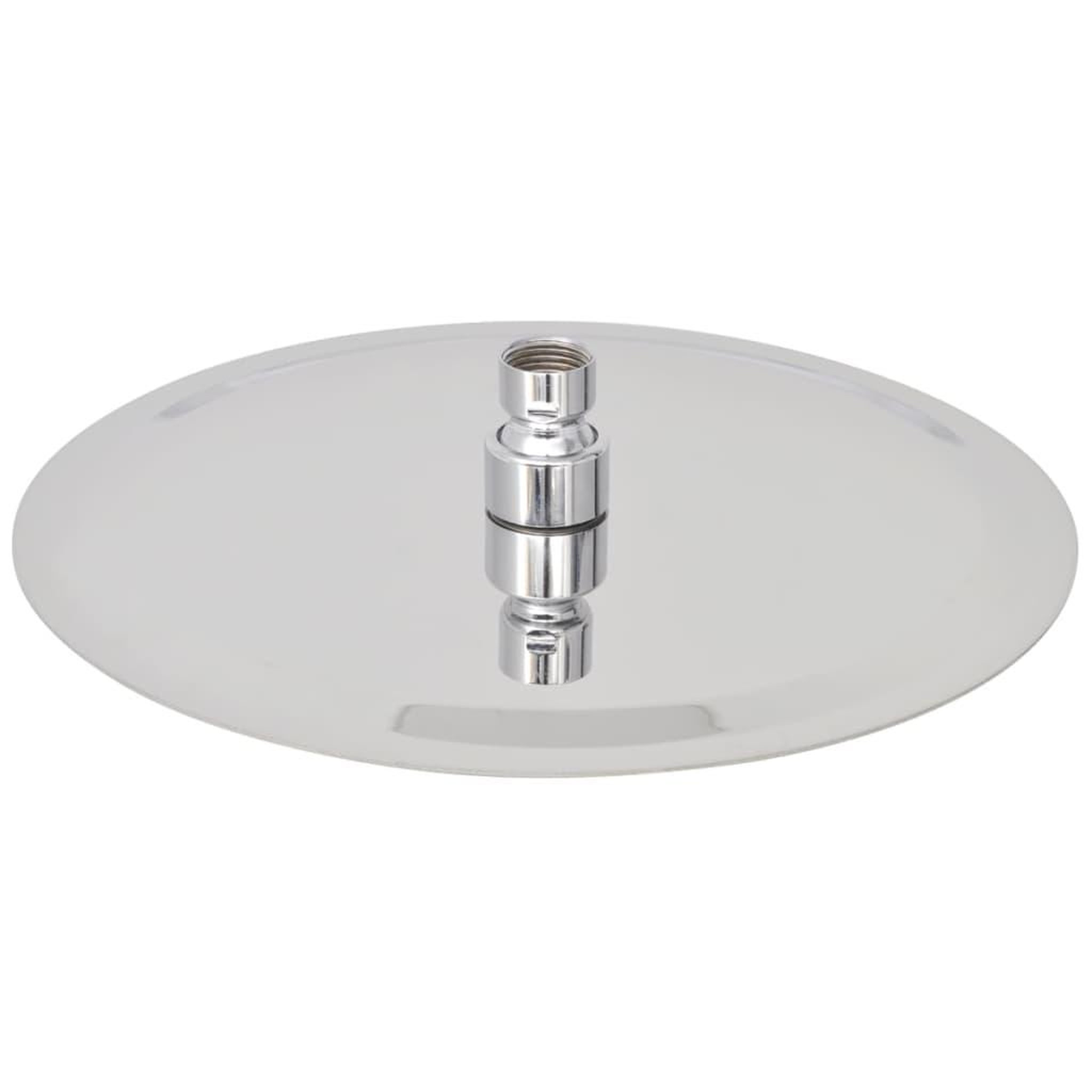 Voir la diapositive 5 : VIDAXL Pomme de douche plongeante 2 pcs Acier inoxydable Ø 25 cm