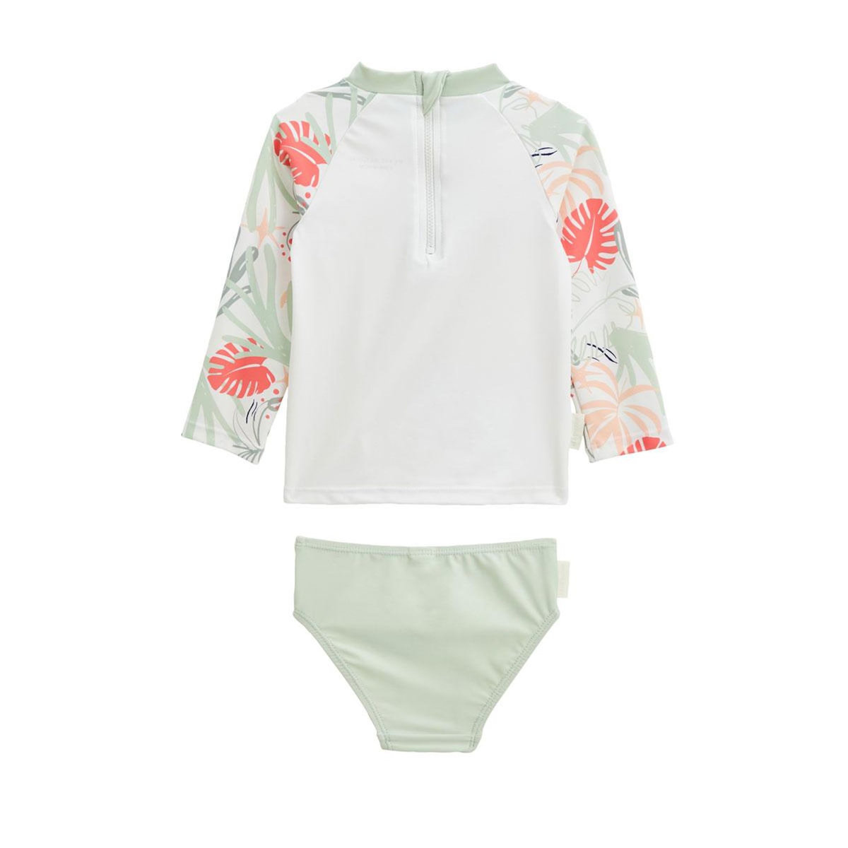 Petit Béguin Maillot de bain bébé 2 pièces t-shirt de protection UV & culotte Arya