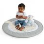 Voir la diapositive 4 : MARKET24 INGENUITY Tapis de sol éveil évolutif - Petit Mouton - Arche de jeu amovible, 5 jouets sensoriels, peluche mouton, miroir, cou