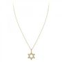 Voir la diapositive 3 : SC BOHEME Collier étoile de David par SC Bohème orné de Zirconium