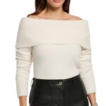 MORGAN Pull Ecru Femme Morgan BOGO. Coloris disponibles : Beige