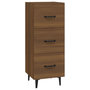 Voir la diapositive 2 : VIDAXL Buffet Chene marron 34,5x34x90 cm Bois d'ingenierie