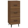 Voir la diapositive 2 : VIDAXL Buffet Chene marron 34,5x34x90 cm Bois d'ingenierie