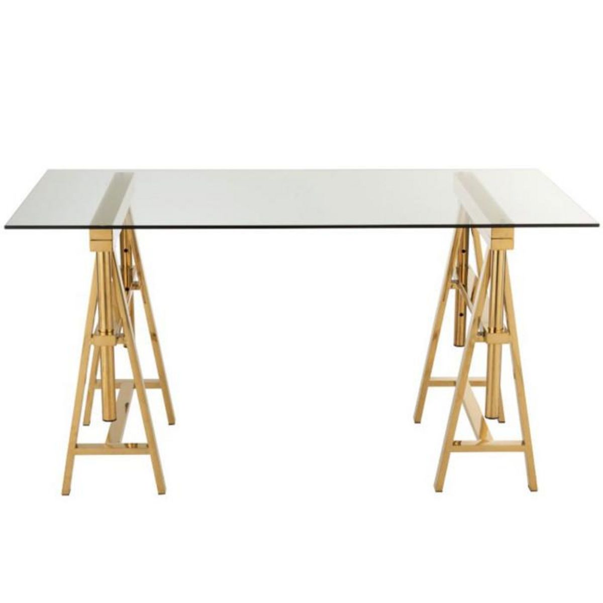 Paris Prix Bureau Design  Ajustable  150cm Transparent