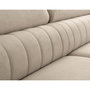 Voir la diapositive 5 : BEST MOBILIER Aneta - canapé d'angle droit 5 places - convertible avec coffre et têtières - en velours