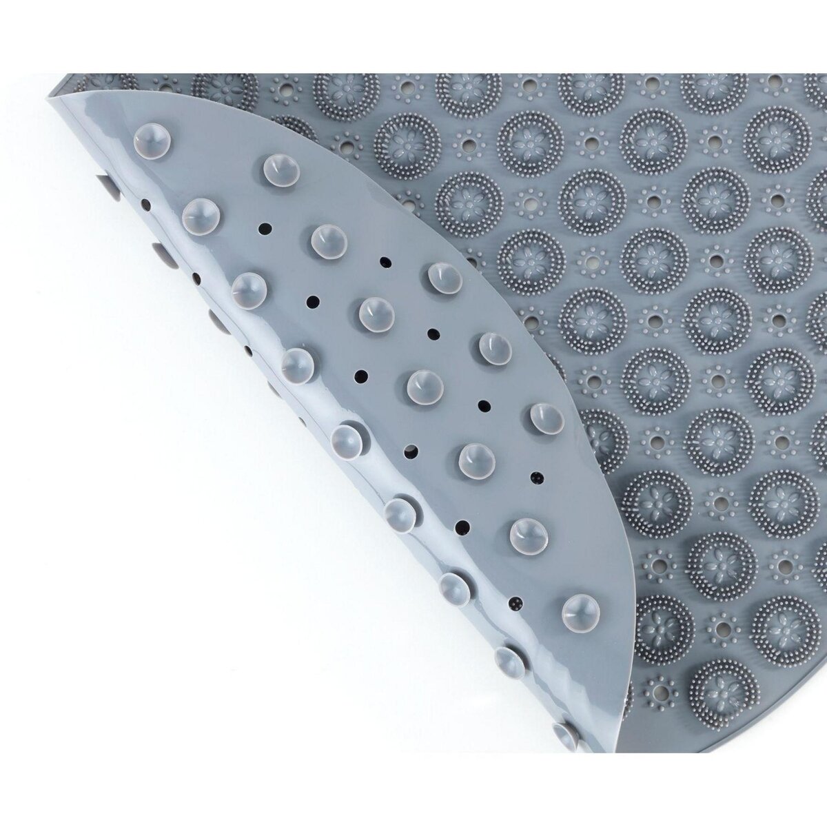 Wenko Tapis de massage pour la douche - Gris