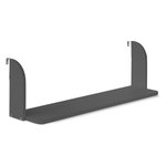 HomeStyle4U Étagère Suspendue en Bois Gris de 83 cm pour Lits Superposés et Enfants