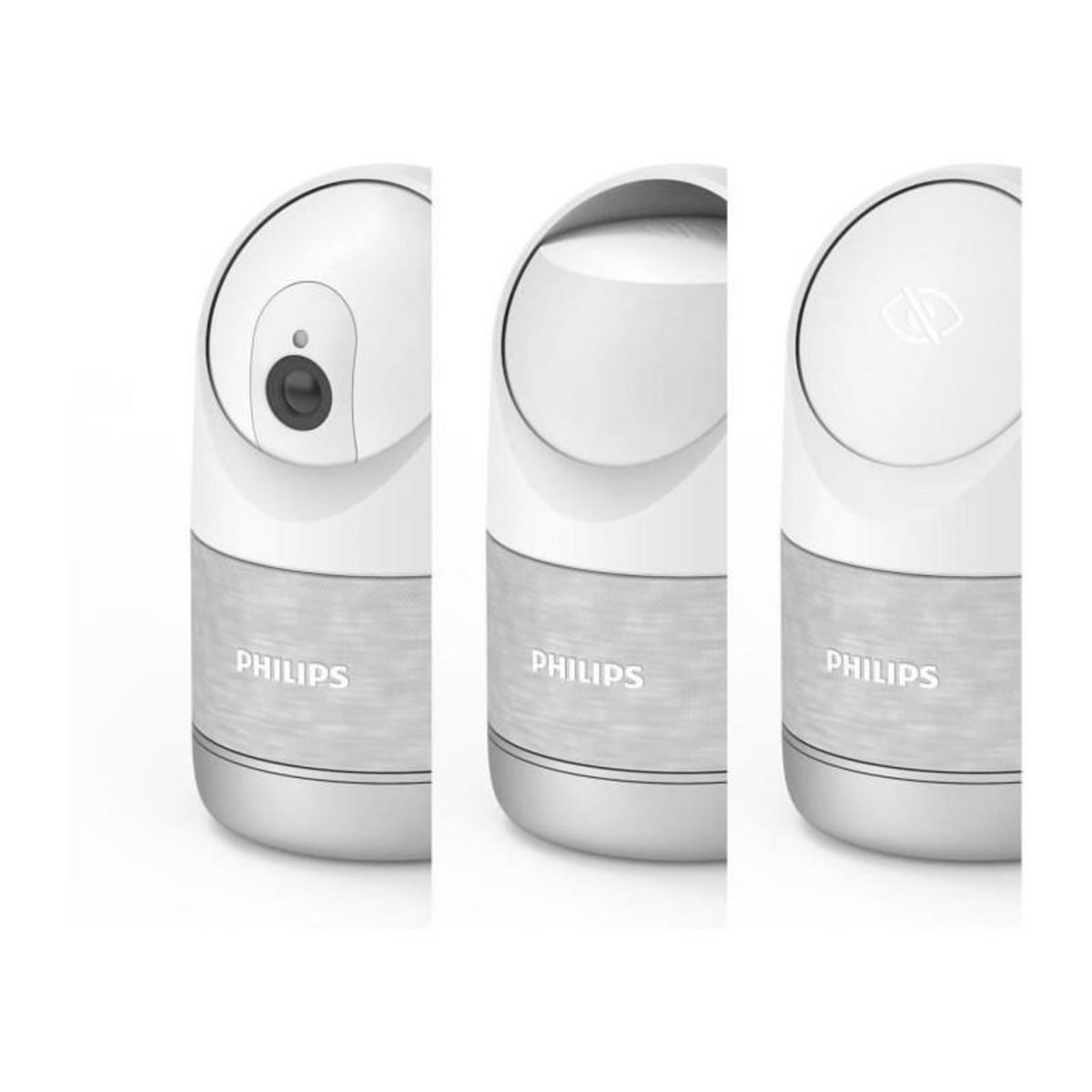 Philips Caméra motorisée et connectée - PHILIPS - 531051 - Intérieure - Résolution 2K - WelcomeEye Look