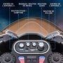 HOMCOM Moto électrique pour enfant BMW HP4 race 3 roues 6 V 2,5 Km/h phare effets sonores rouge