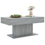 Voir la diapositive 4 : VIDAXL Table basse Sonoma gris 96x50x45 cm Bois d'ingenierie