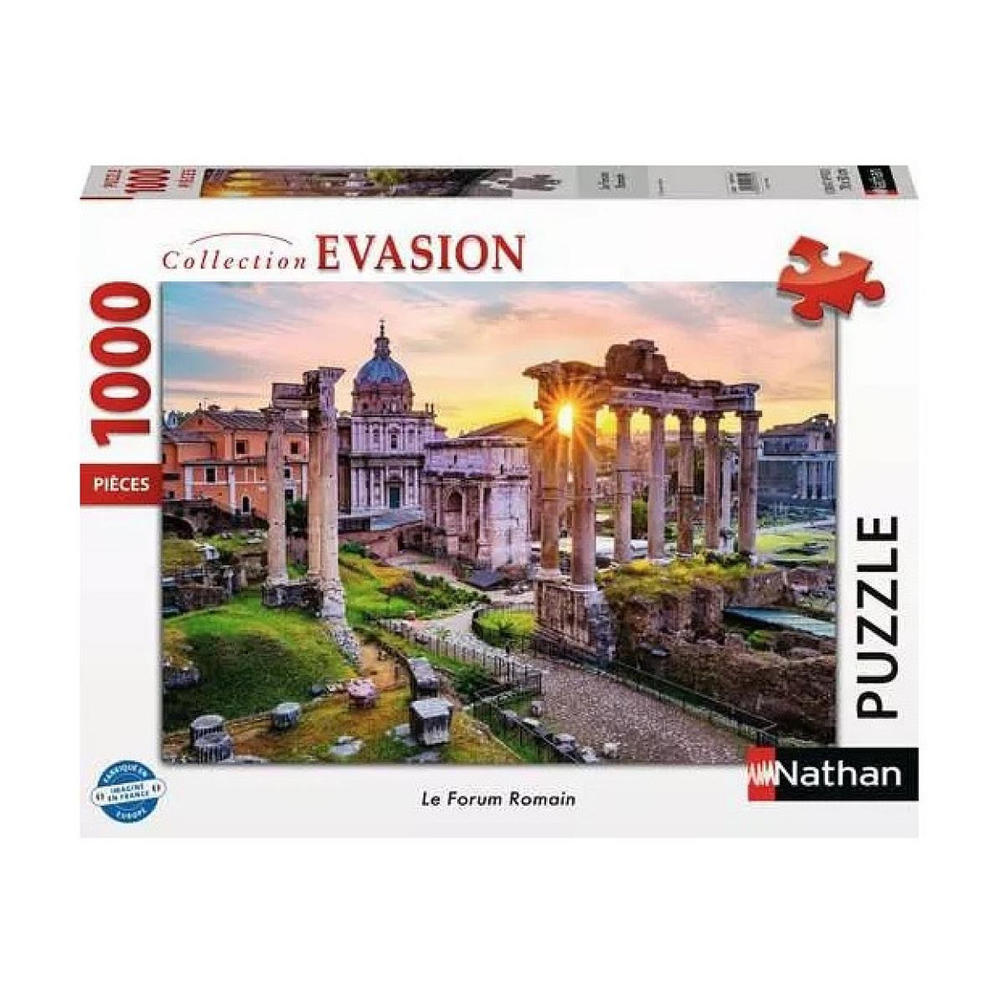 Nathan Nathan puzzle 1000 p  Le Forum Romain