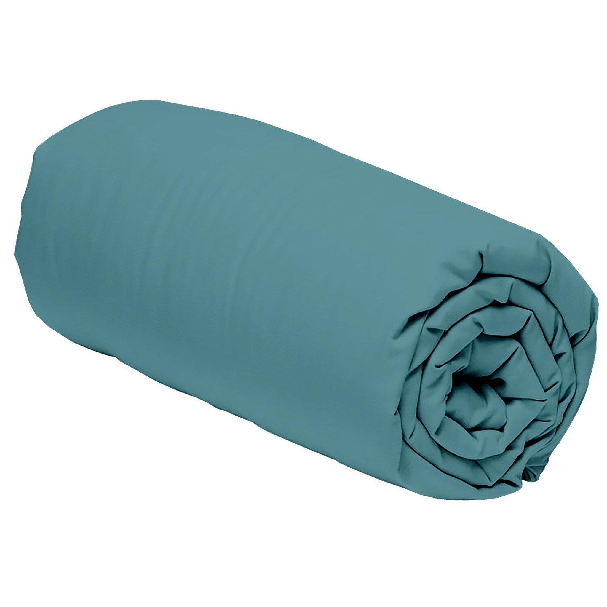 Voir la diapositive 2 : Home collection Drap housse, bonnet 30cm 100% percale de coton 80fils