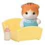 Voir la diapositive 1 : Sylvanian families 5291 Le bébé chat roux-Sylvanian