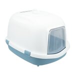 Trixie Bac a litiere TRIXIE Primo XXL Top - Couvercle - 56 × 47 × 71 cm - Bleu et blanc