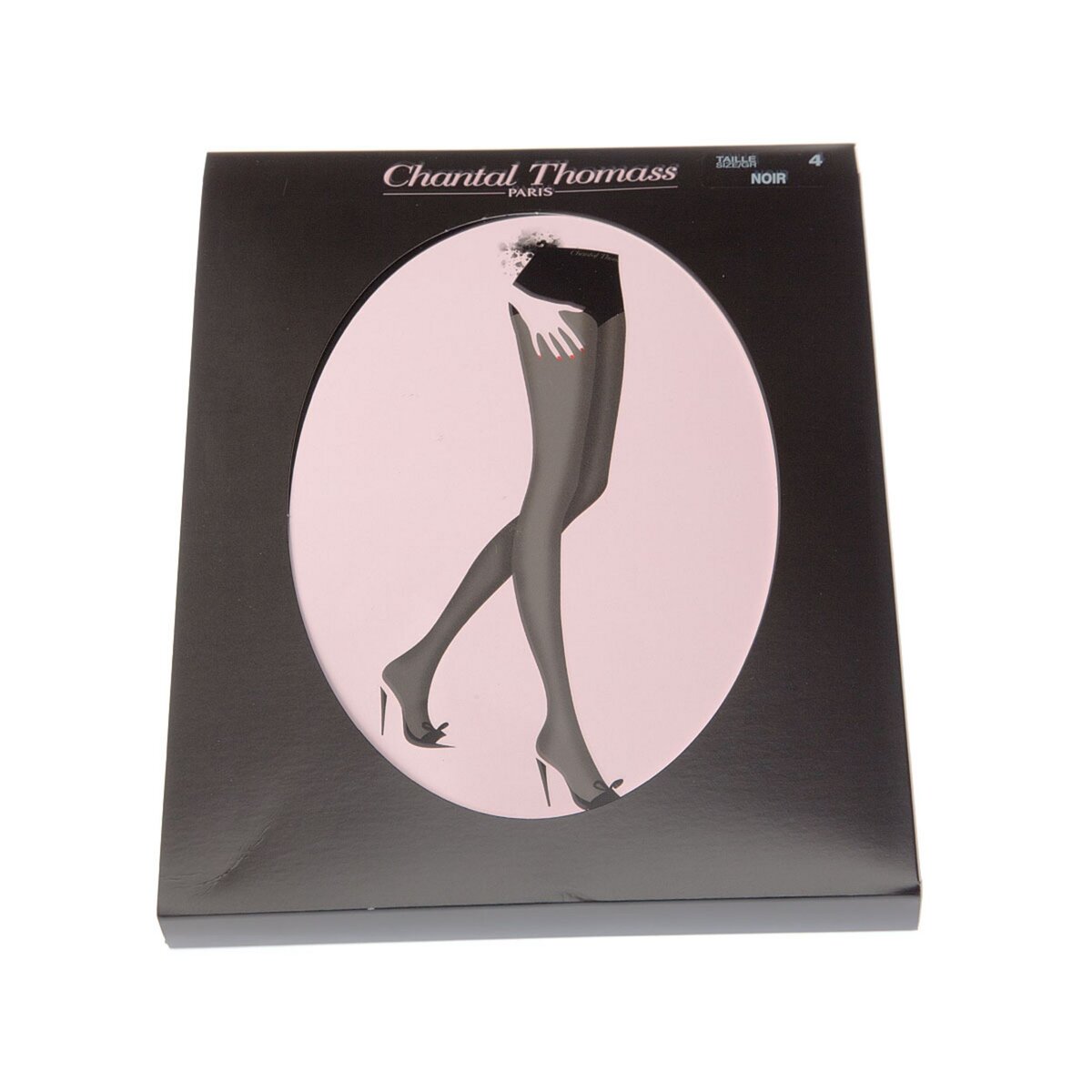 CHANTAL THOMASS Collant fin - 1 paire - Unis - Transparent - Satiné - Sans couture - Gousset coton
