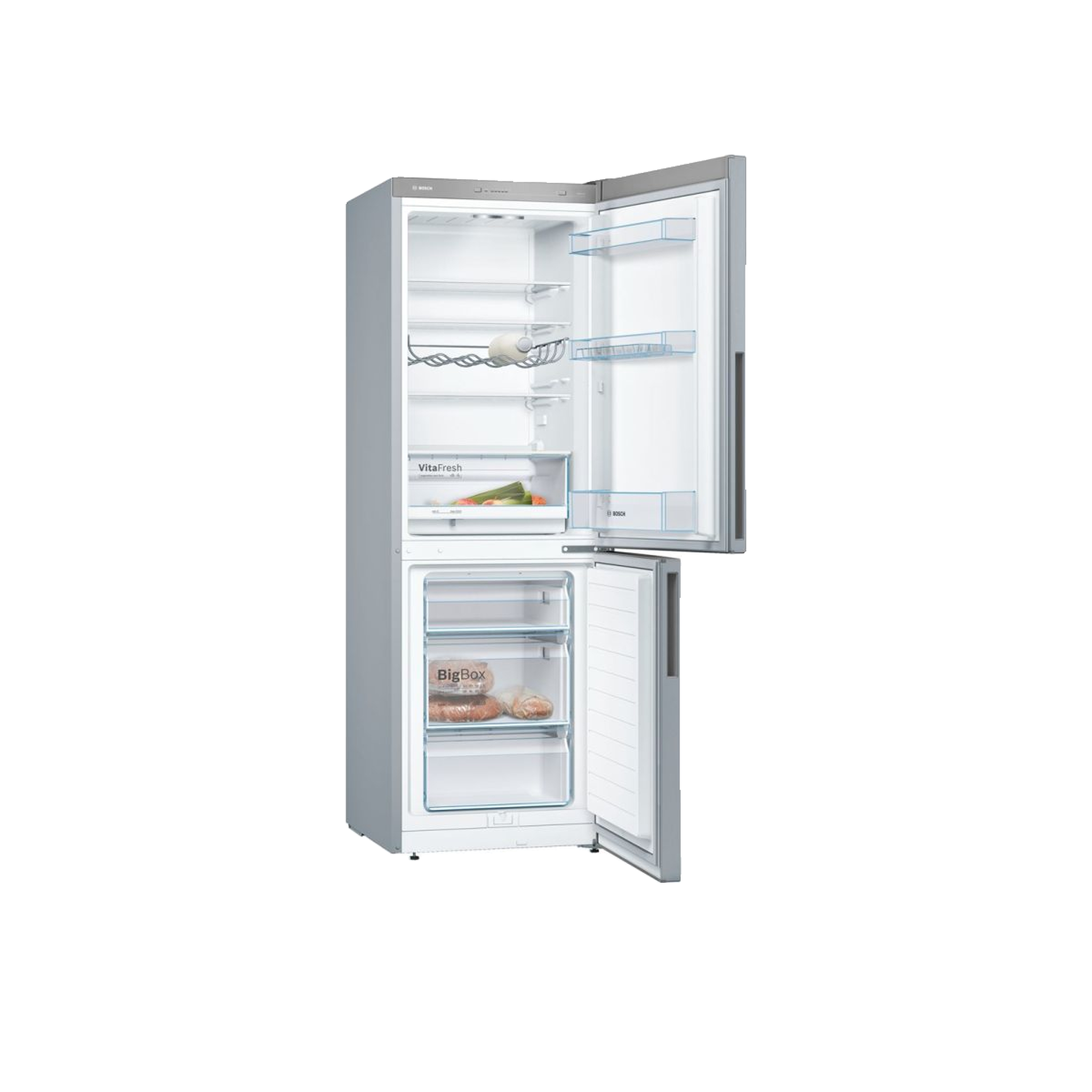 Voir la diapositive 2 : BOSCH bosch fridge-freezer kgv33vlea stainless steel