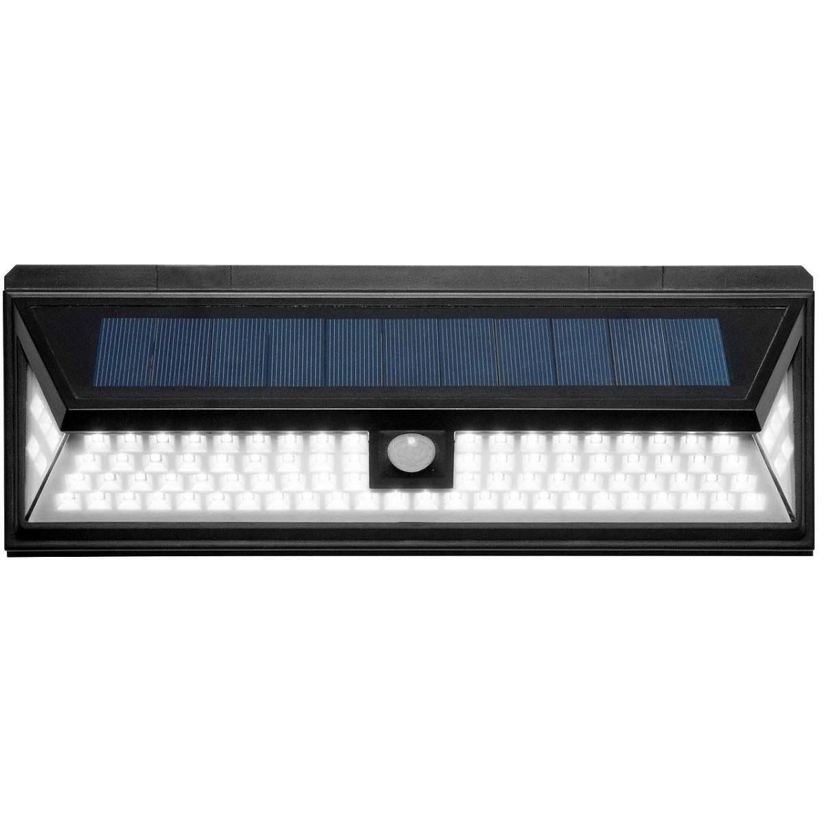 Applique solaire-3D - 80 LED, détection de mouvements